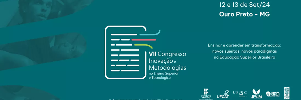 VII Congresso de Inovação e Metodologias no Ensino Superior e Tecnológico